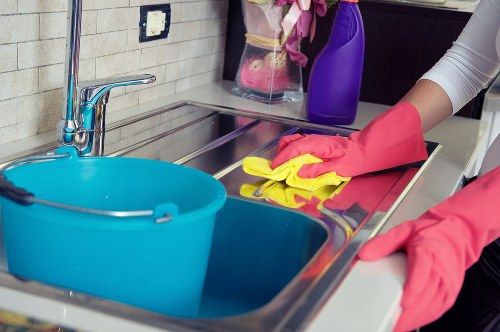Deep cleaning process for commercial carpeted floors